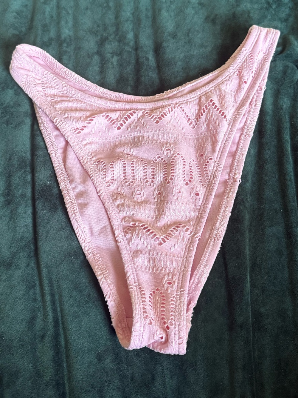 wild fable Light Pink Crochet Bikini Bottom